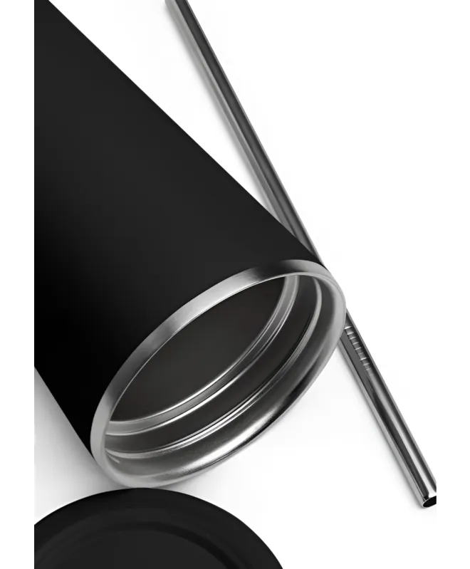 Insulated tumbler with a straw (Your design)