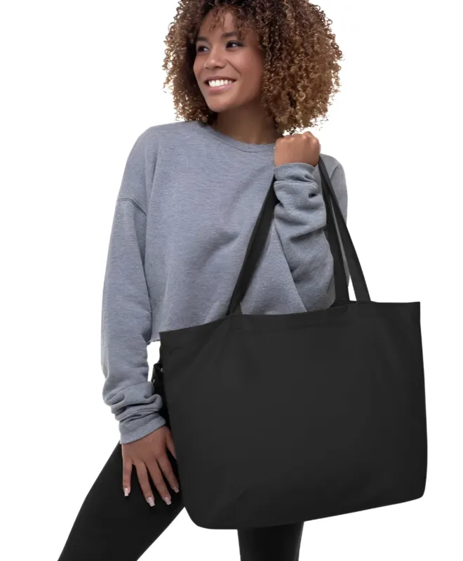 Large organic tote bag (Your design)