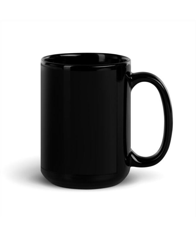 Black Glossy Mug 