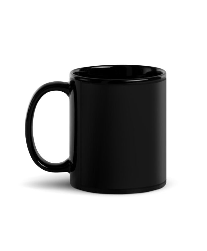Black Glossy Mug 