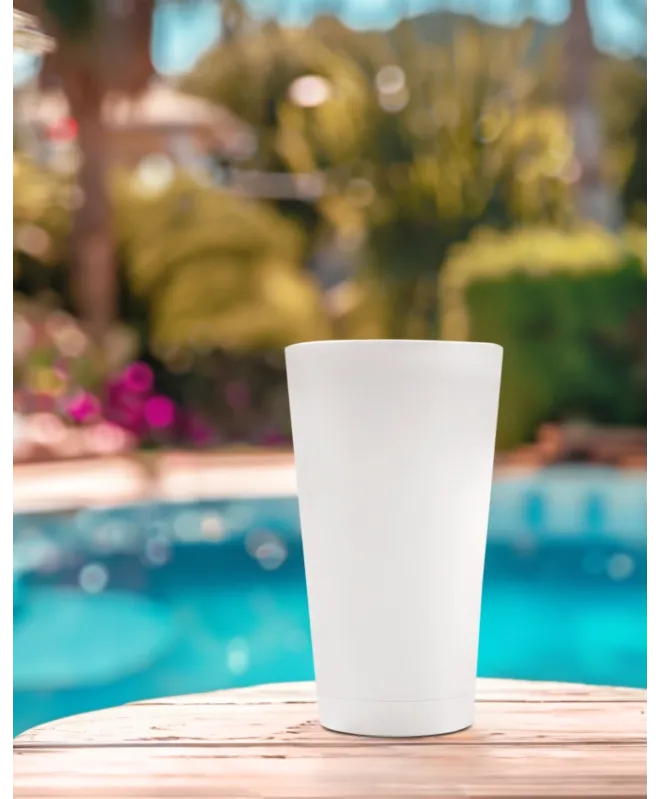 Insulated tumbler with a straw (Your design)