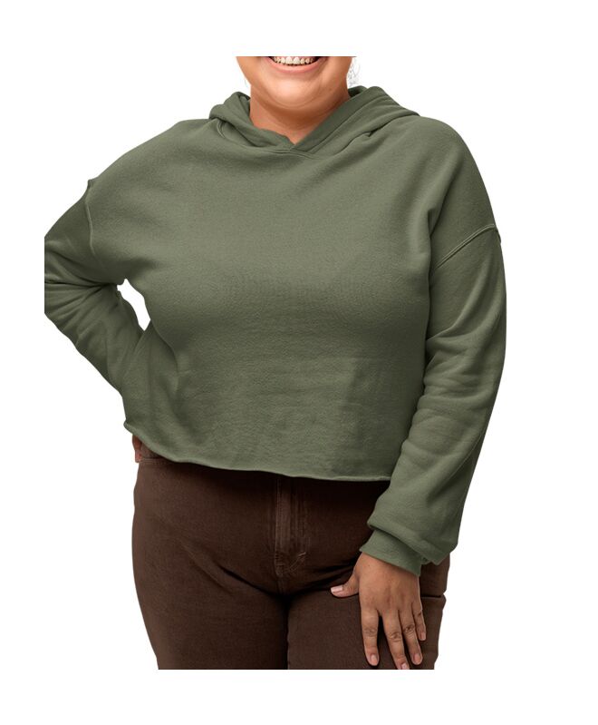 Women's Cropped Hoodie 