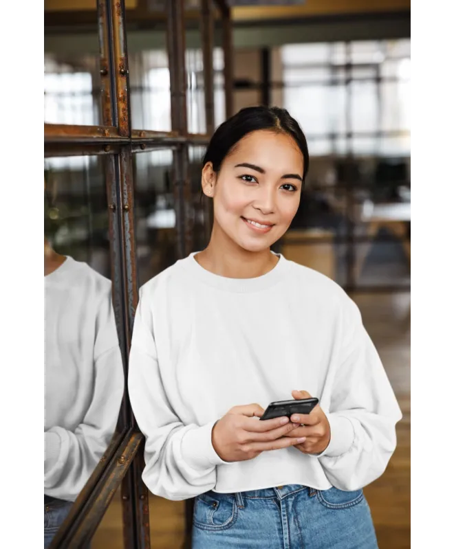 Crop Sweatshirt (Your design)