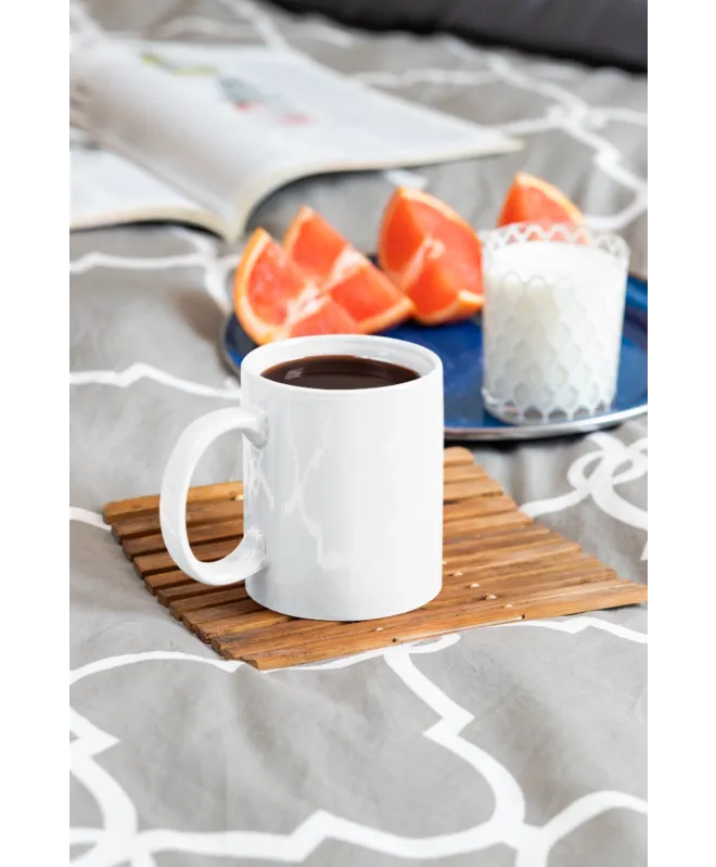 White glossy mug "Your design"