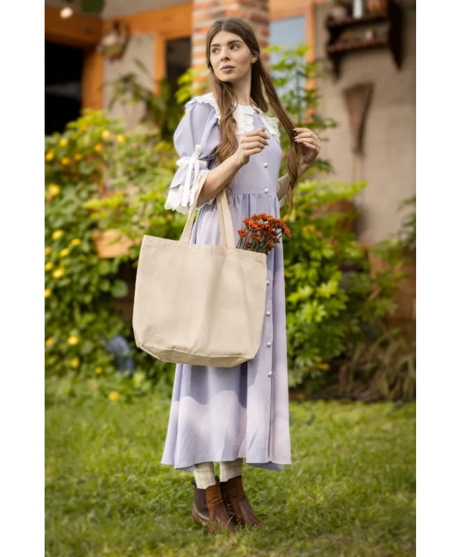 Large organic tote bag (Your design)