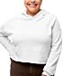 Women's Cropped Hoodie 