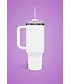 Travel mug with a handle